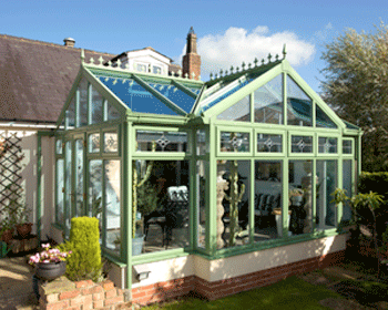 Direct Colour UK Home Image Green Conservatory