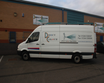 Direct Colour UK Home Image Works Delivery Van